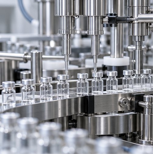 Vial filling line