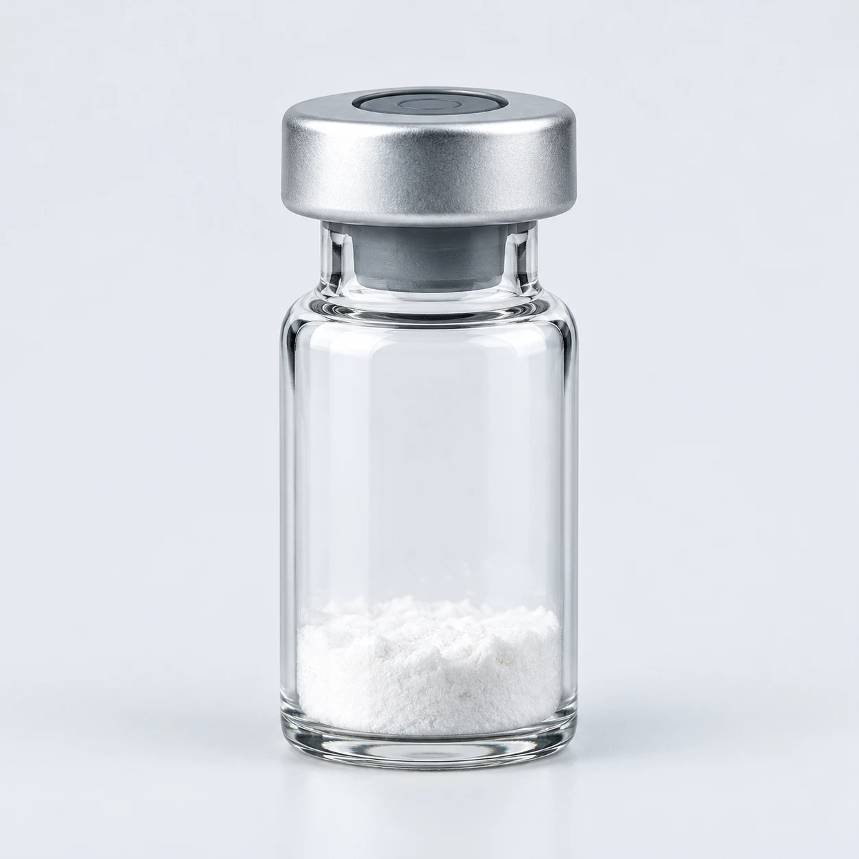 Illustrative unbranded vial for GLP2; not a depiction of the contents or a specific lot