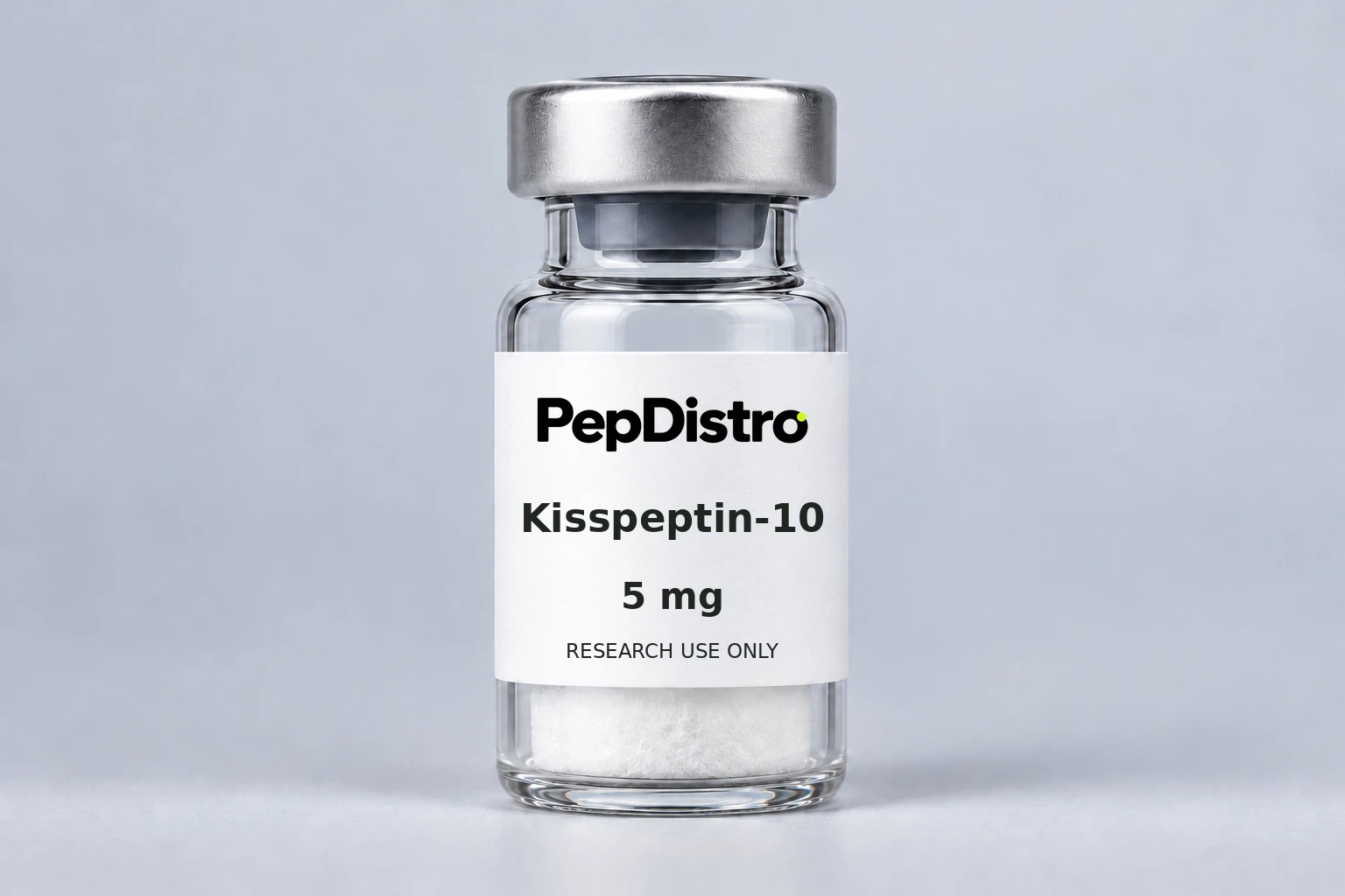PepDistro Kisspeptin-10 5 mg research-use-only vial mockup